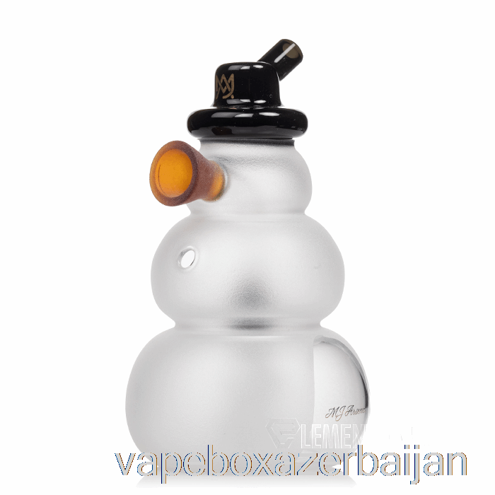 Vape Azerbaijan MJ Arsenal SNOWPERSON LE Blunt Bubbler White